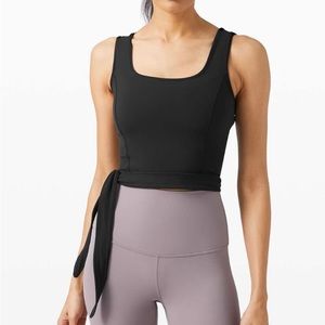 Lululemon get centered crop tank